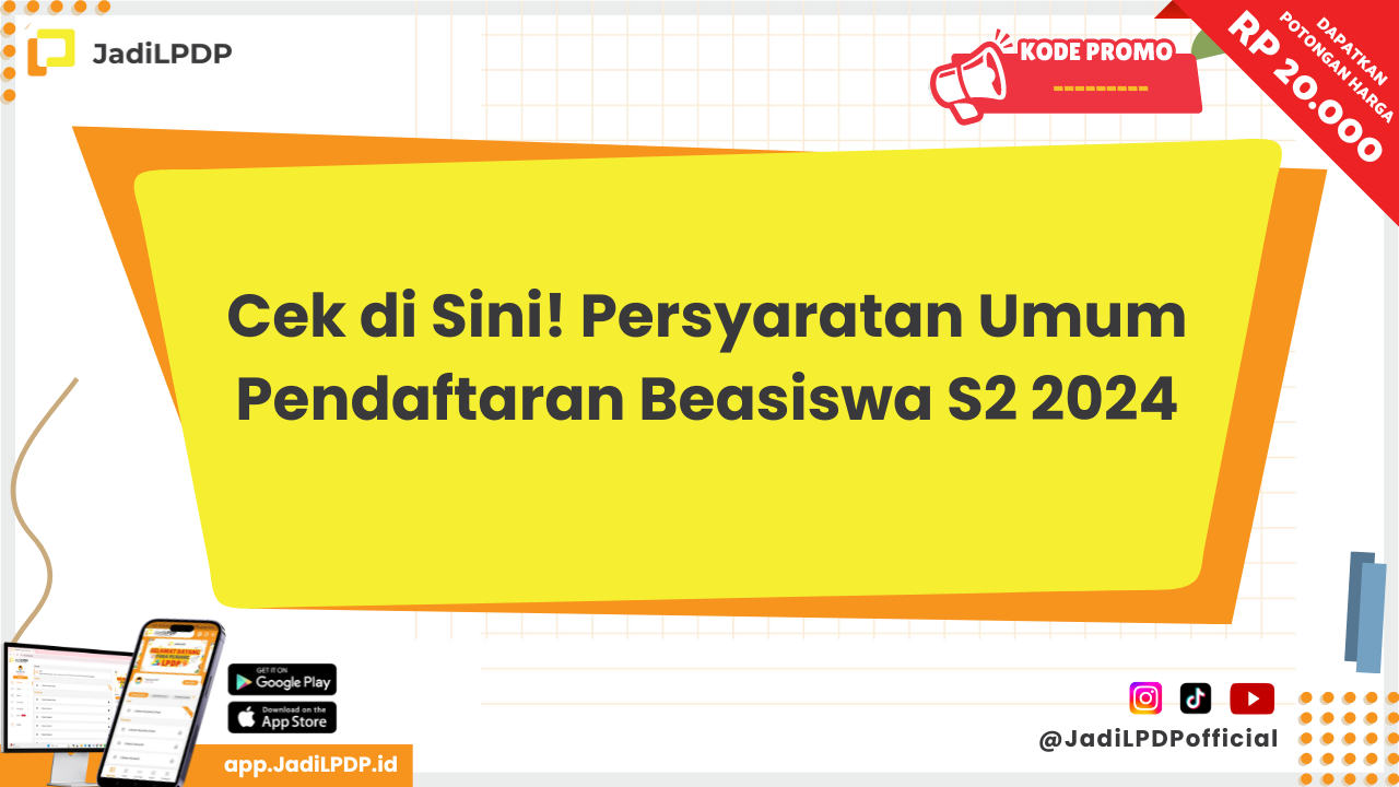 Persyaratan Beasiswa LPDP S2