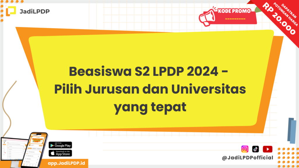 Beasiswa S2 LPDP 2024 - JADILPDP