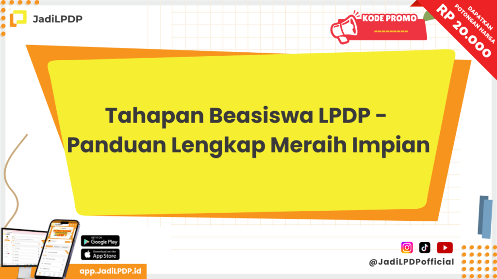 Tahapan Beasiswa LPDP