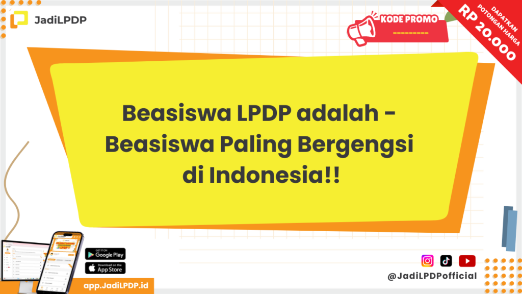 Beasiswa LPDP - JADILPDP